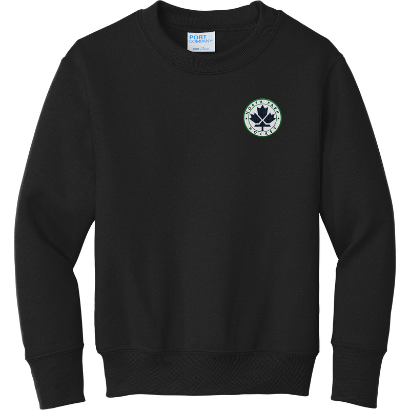 North Park Hockey Youth Core Fleece Crewneck Sweatshirt
