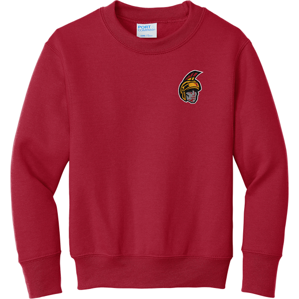 Seacoast Spartans Youth Core Fleece Crewneck Sweatshirt