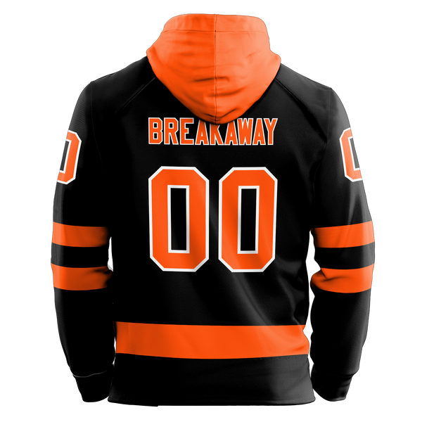 Princeton Tiger Lilies Adult Sublimated Retro Hoodie