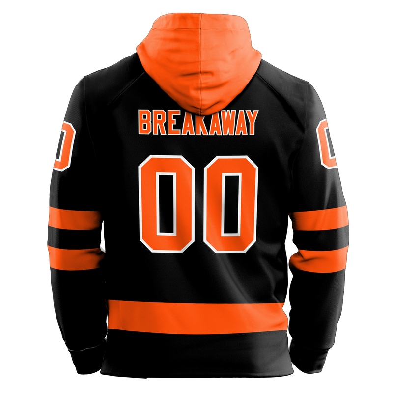 Princeton Tiger Lilies Adult Sublimated Retro Hoodie