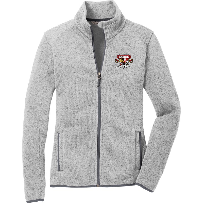 SOMD Sabres Ladies Sweater Fleece Jacket