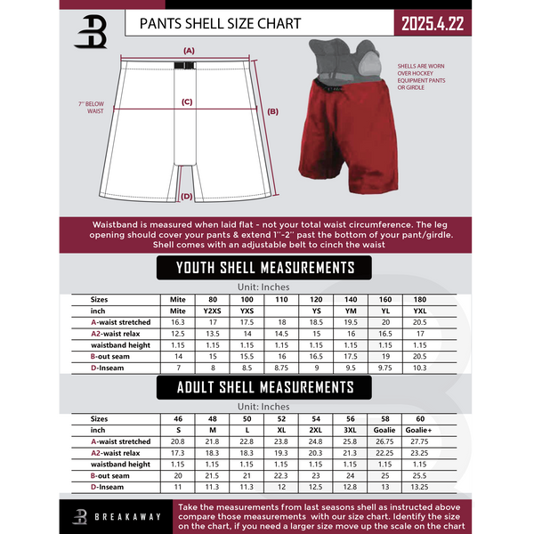 South Pittsburgh Rebellion Youth Hybrid Pants Shell