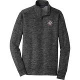Ice Dogs PosiCharge Electric Heather Fleece 1/4-Zip Pullover