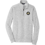 Upland Disc Golf PosiCharge Electric Heather Fleece 1/4-Zip Pullover