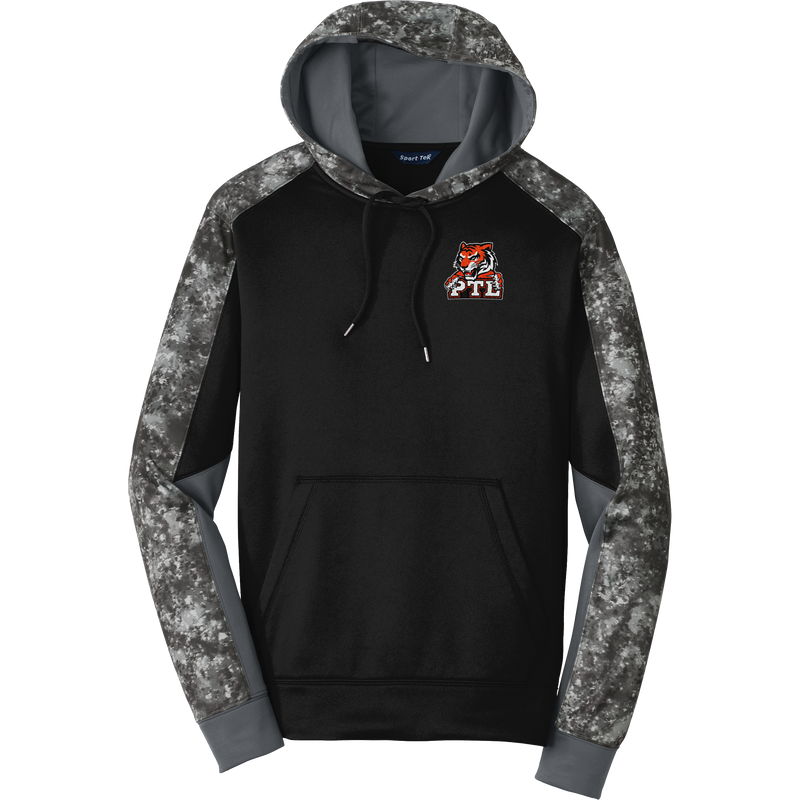 Princeton Tiger Lilies Sport-Wick Mineral Freeze Fleece Colorblock Hooded Pullover