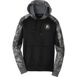 Upland Disc Golf Sport-Wick Mineral Freeze Fleece Colorblock Hooded Pullover