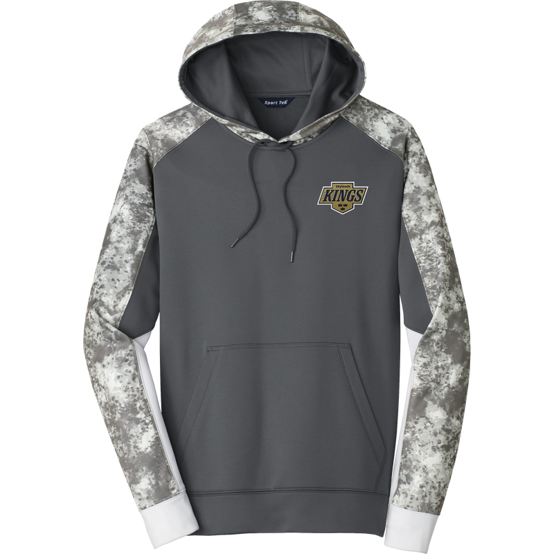 Skylands Kings Sport-Wick Mineral Freeze Fleece Colorblock Hooded Pullover