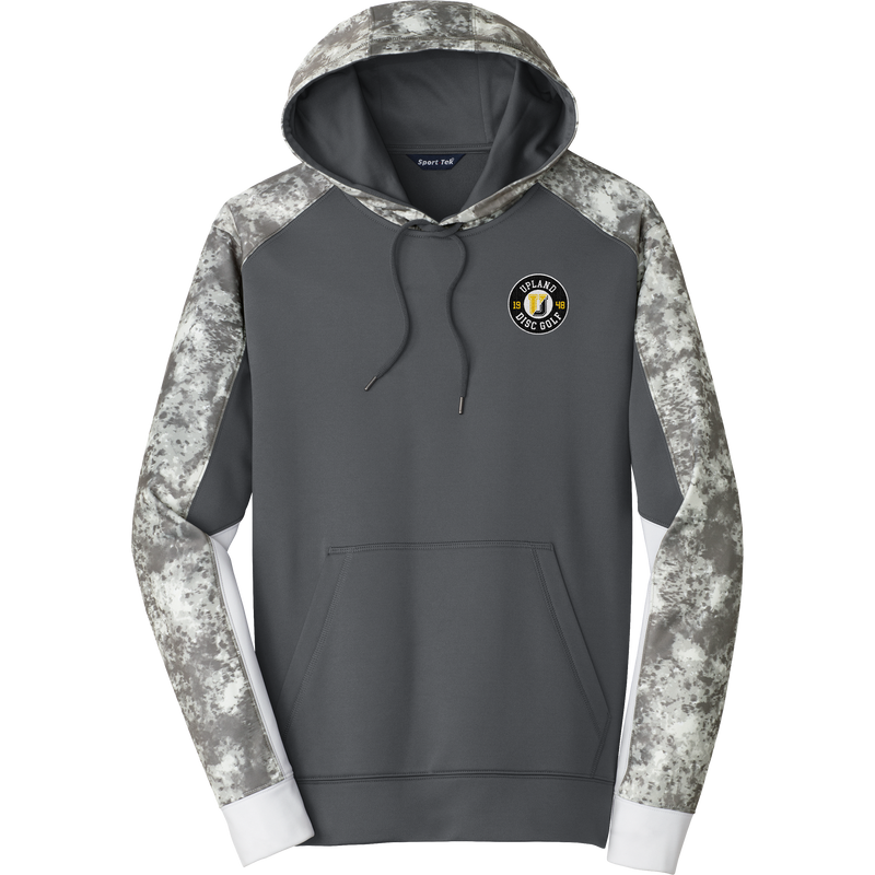 Upland Disc Golf Sport-Wick Mineral Freeze Fleece Colorblock Hooded Pullover