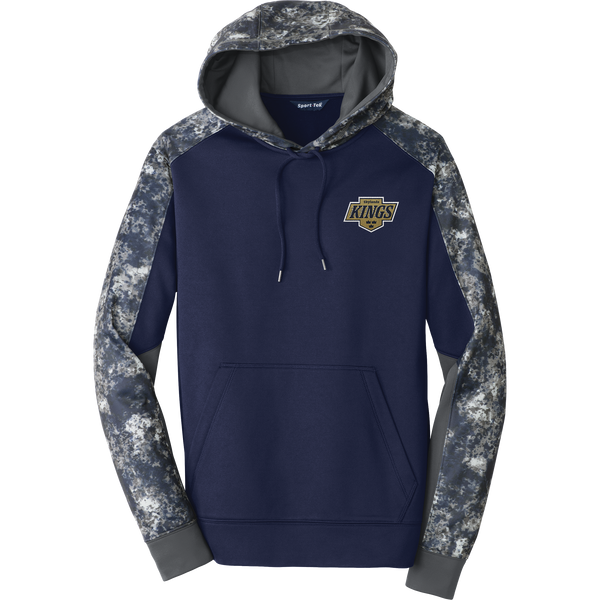 Skylands Kings Sport-Wick Mineral Freeze Fleece Colorblock Hooded Pullover