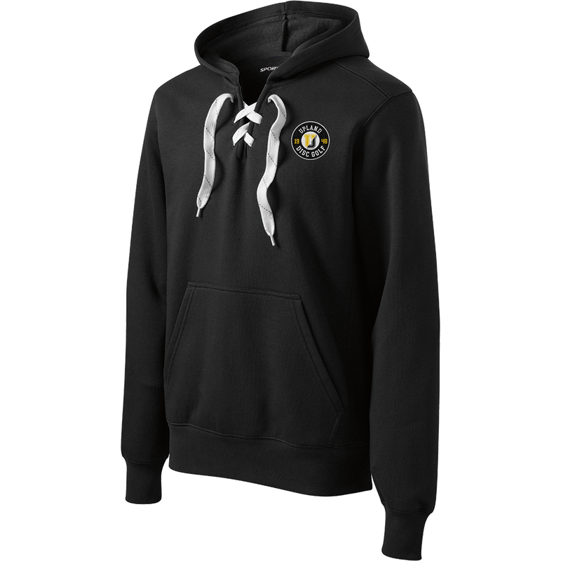 Upland Disc Golf Lace Up Pullover Hooded Sweatshirt