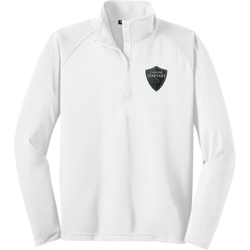 Lansing Spartans Sport-Wick Stretch 1/4-Zip Pullover