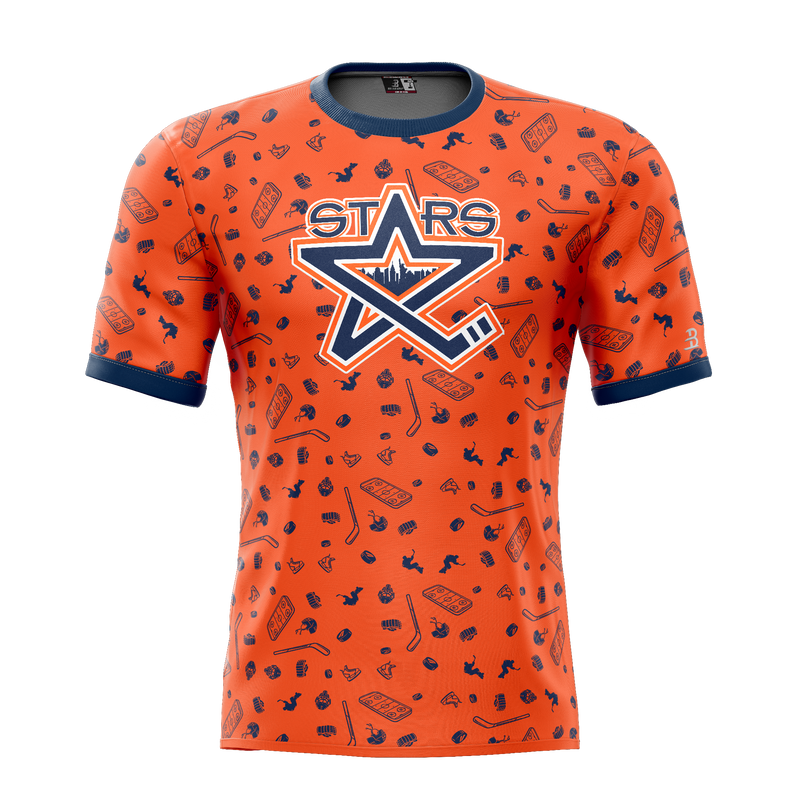NY Stars Youth Sublimated Pattern Tee