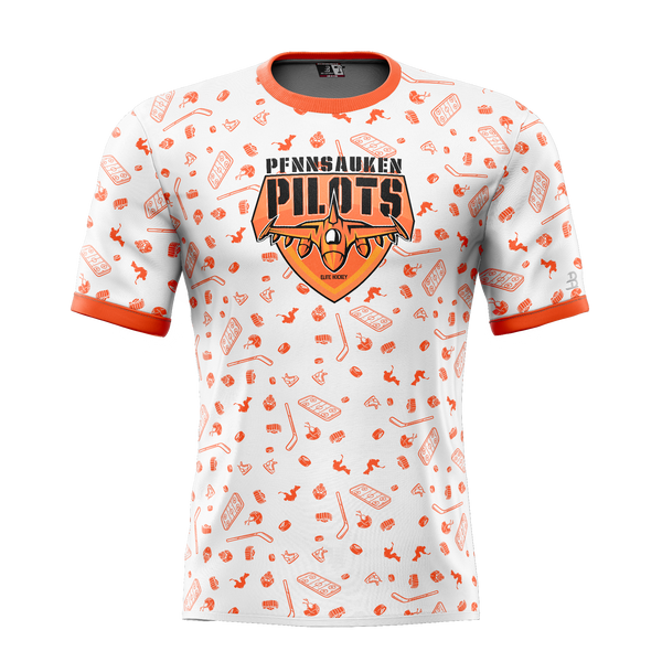 Pennsauken Pilots Youth Sublimated Pattern Tee