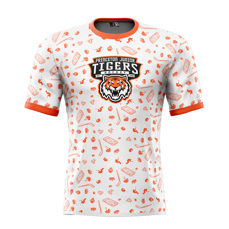 Princeton Jr. Tigers Youth Sublimated Pattern Tee