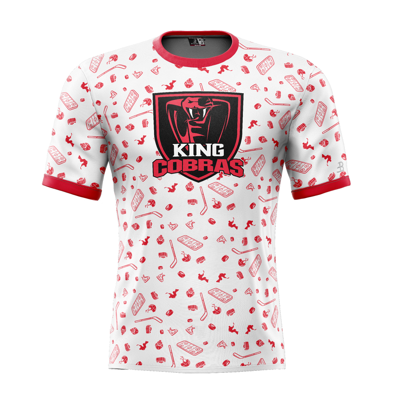 King Cobras Youth Sublimated Pattern Tee