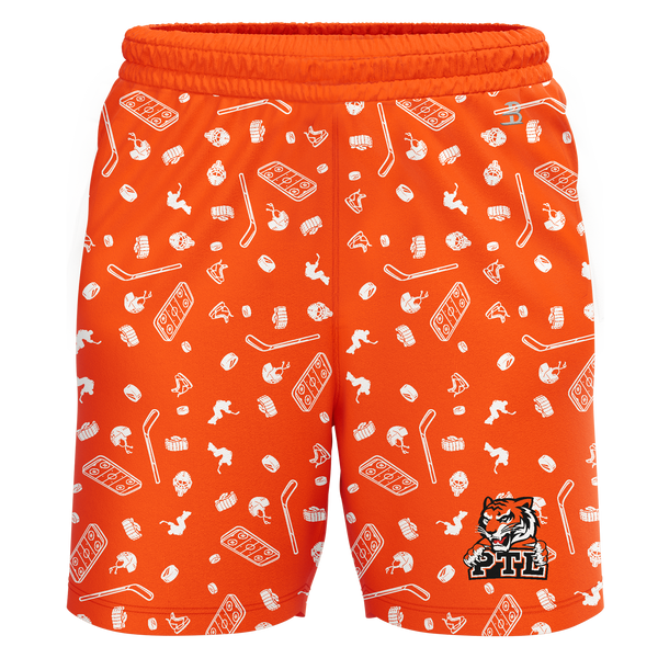Princeton Tiger Lilies Youth Sublimated Pattern Shorts