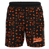 Biggby Coffee AAA Tier 1 Youth 2025 Sublimated Pattern Shorts