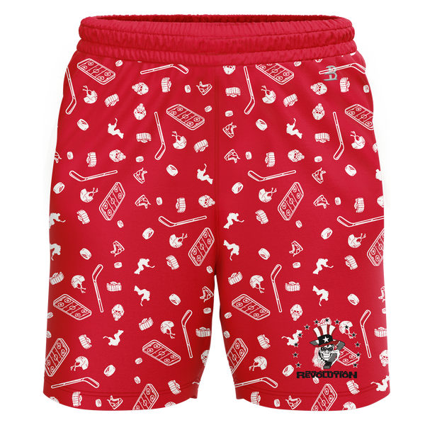 Phila Revolution Adult Sublimated Pattern Shorts