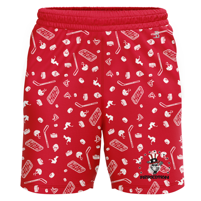 Phila Revolution Adult Sublimated Pattern Shorts