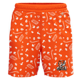 Princeton Tiger Lilies Adult Sublimated Pattern Shorts
