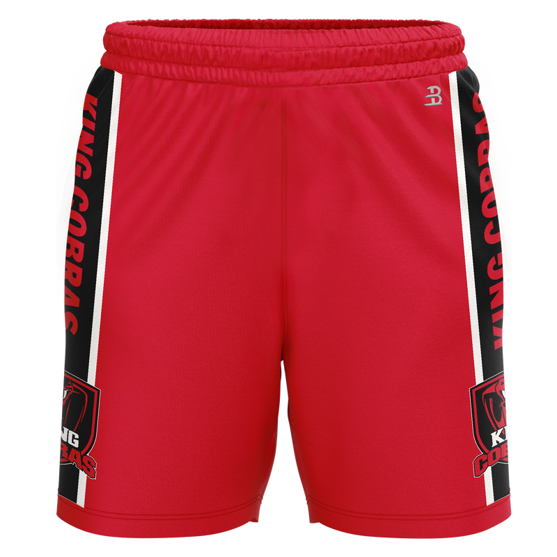 King Cobras Adult Sublimated Shorts