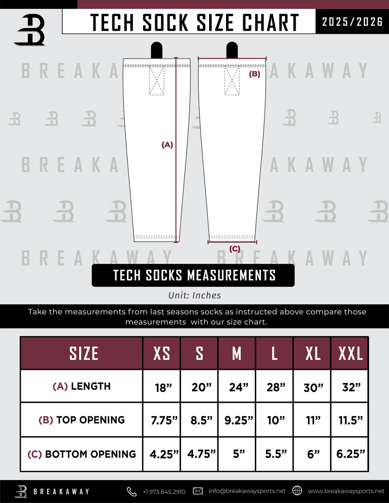 Red Bank Lumberjacks Sublimated Tech Socks