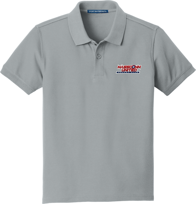 Mass Conn United Youth Core Classic Pique Polo