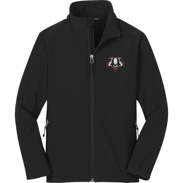 Scary Badgers Youth Core Soft Shell Jacket