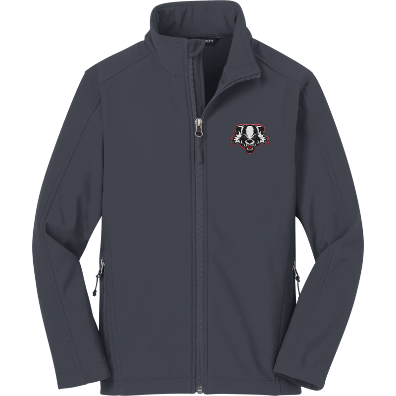 Scary Badgers Youth Core Soft Shell Jacket