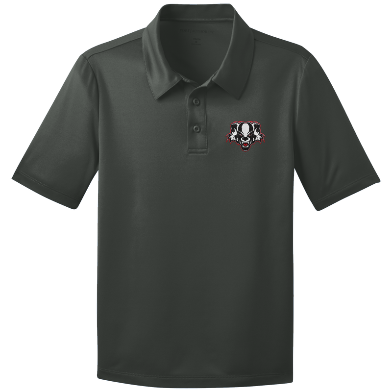 Scary Badgers Youth Silk Touch Performance Polo
