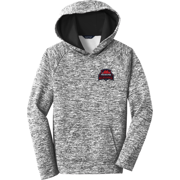 Philadelphia Resistance Youth PosiCharge Electric Heather Fleece Hooded Pullover