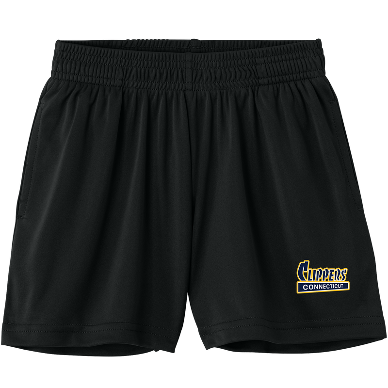 CT Clippers Youth PosiCharge Competitor 5 Inch Pocketed Short