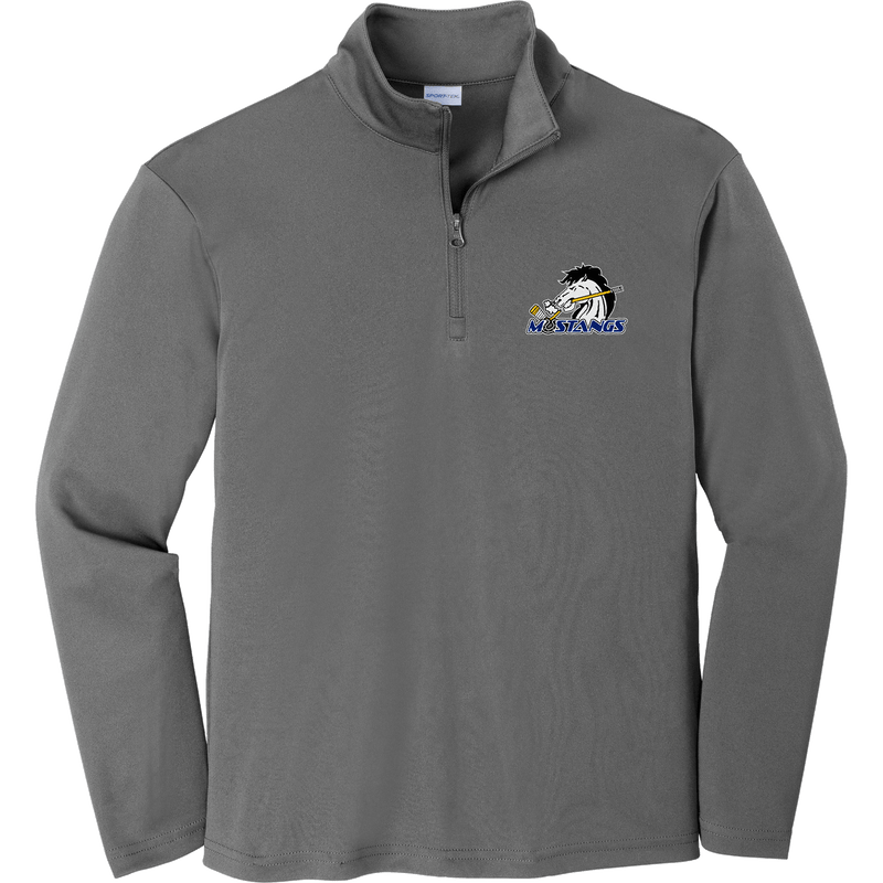 Mid-State Mustangs Youth PosiCharge Competitor 1/4-Zip Pullover