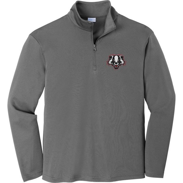 Scary Badgers Youth PosiCharge Competitor 1/4-Zip Pullover