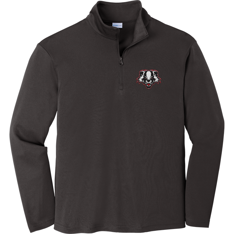 Scary Badgers Youth PosiCharge Competitor 1/4-Zip Pullover