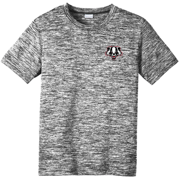 Scary Badgers Youth PosiCharge Electric Heather Tee