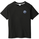 NYC Hockey Club Youth PosiCharge Tri-Blend Wicking Raglan Tee