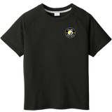Upland Disc Golf Youth PosiCharge Tri-Blend Wicking Raglan Tee