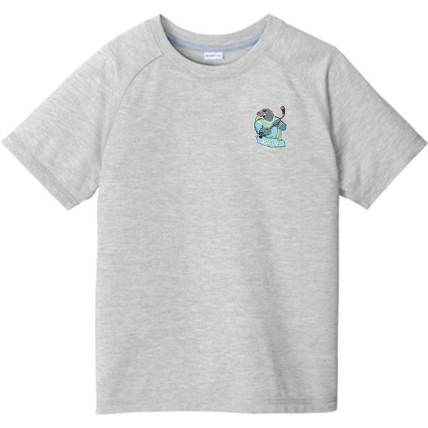 Atlantic City Seals Youth PosiCharge Tri-Blend Wicking Raglan Tee