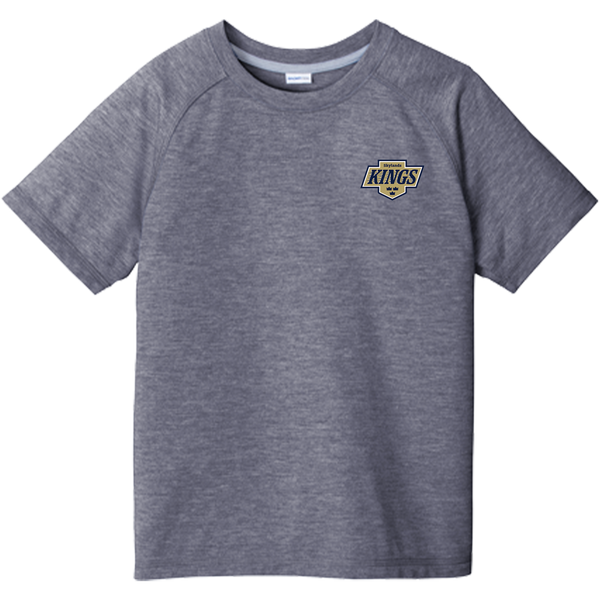 Skylands Kings Youth PosiCharge Tri-Blend Wicking Raglan Tee