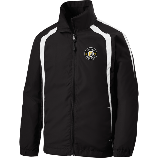 Upland Disc Golf Youth Colorblock Raglan Jacket