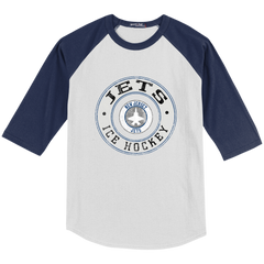 NJ Jets Youth Colorblock Raglan Jersey