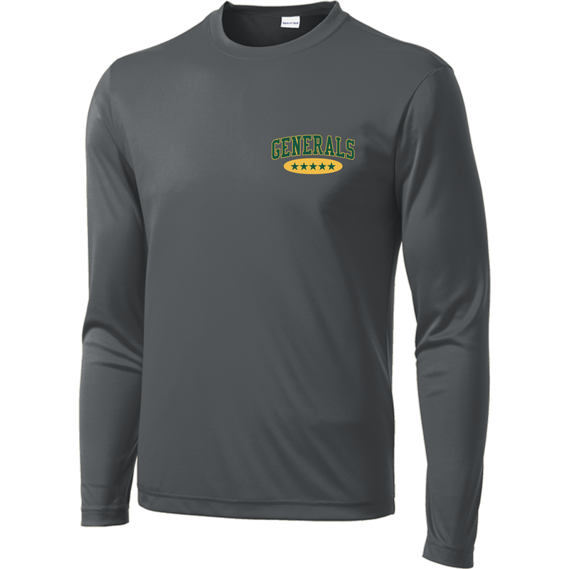 Red Bank Generals Long Sleeve PosiCharge Competitor Tee