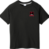 King Cobras Youth PosiCharge  Tri-Blend Wicking Raglan Tee