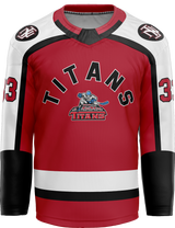 NJ Titans Tier 1 Youth Goalie Sublimated Jersey